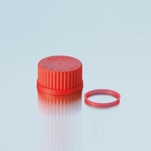 Vòng đệm đỏ  ETFE cho  chai trung tính GL45 Duran 292442802