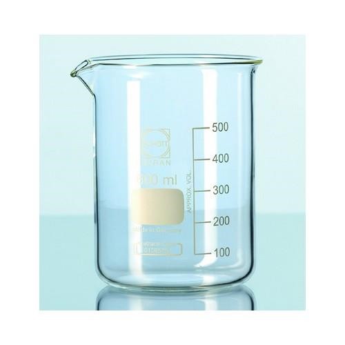 Cốc đốt thấp thành 25ml Schott- Đức 211061406