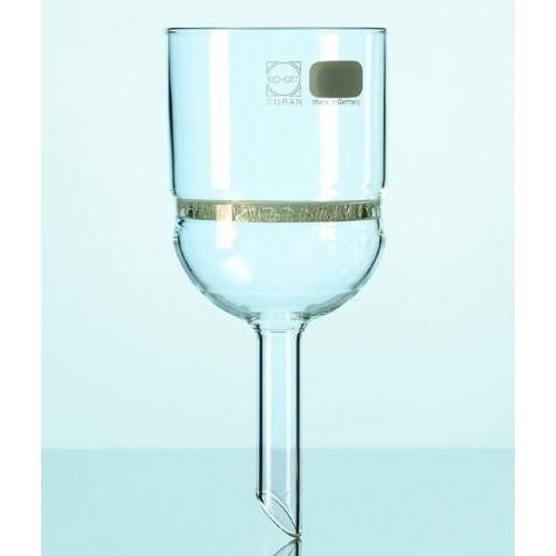 Phễu buecher 500ml , kích thước đĩa lọc 95mm, sử dụng giấy đường kính 110mm Duran. 213414405