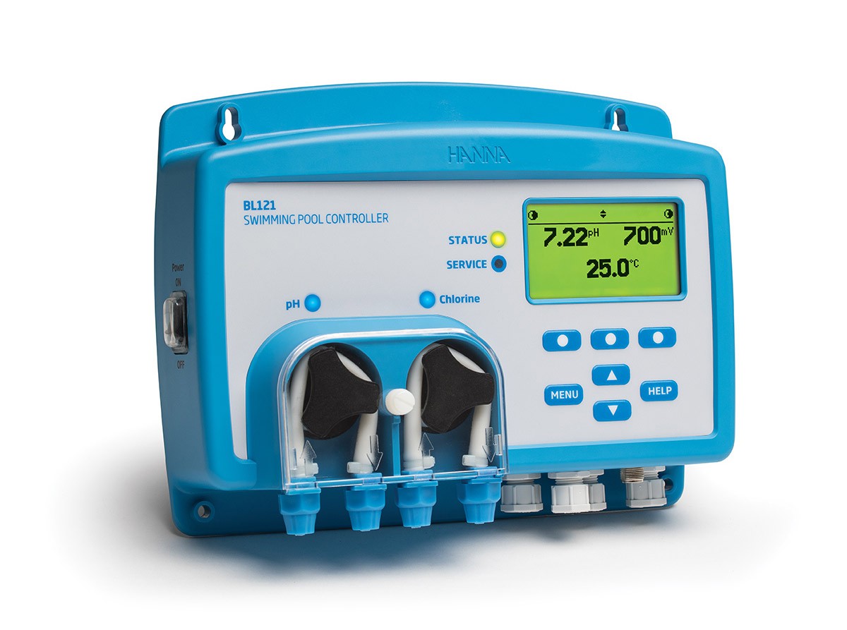 Bộ điều khiển (pH, ORP) dùng trong bể bơi & Spa BL121 Hanna BL121-10