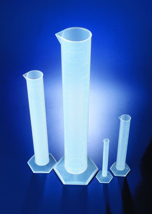 Ống đong nhựa dạng thấp, B, PP, 250ml Azlon CP0250P