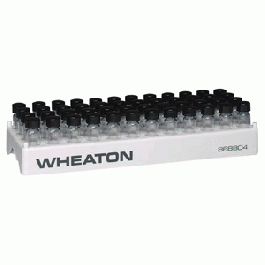 Giá để vial 2ml nhựa PP, 48 chỗ Wheaton 868804
