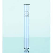 Ống đong thủy tinh có nút nhựa 250ml, 29/32, class A, vạch xanh, có giấy chứng nhận Duran 246183656