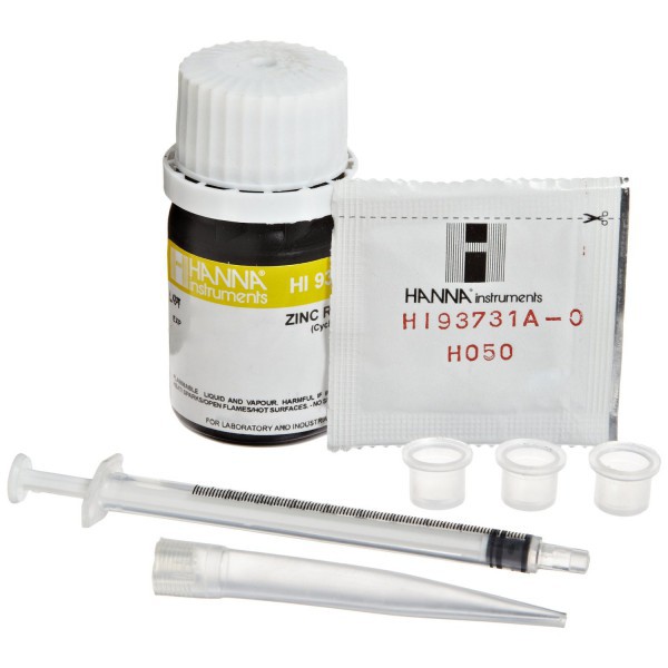 Thuốc thử Kẽm, 100 lần HI93731-01 Hanna