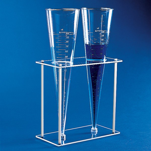 Phễu lắng imhoff bằng nhựa 1000ml K1055