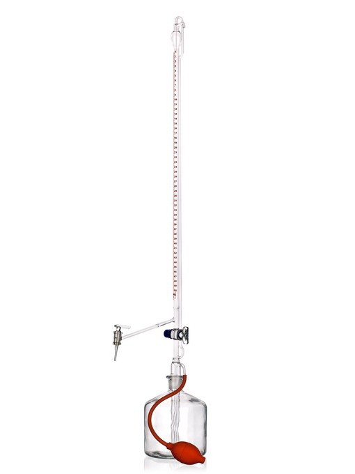 Buret tự động trắng 25ml Simax 2030100012458