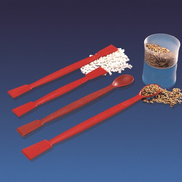 Muỗng lấy mẫu, đầu muỗng đầu bằng, 210mm K593