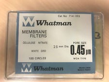 Màng lọc Cenluloz Nitrate, kẻ sọc 0.45um, 47mm Whatman 7141-004