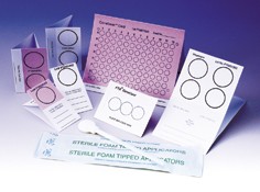 Thẻ lưu mẫu máu FTA 4 chỗ, dành cho mẫu không màu Whatman WB120206