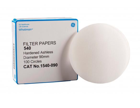 Giấy lọc định lượng 540, không tro TB 8um, 240mm Whatman 1540-240