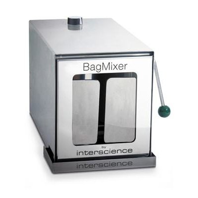 Máy dập mẫu 50-400ml cửa kính BagMixer 400W Interscience