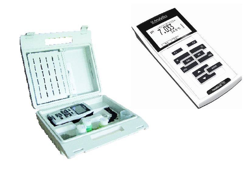Máy đo pH/mV/nhiệt độ cầm tay HandyLab 100 Blueline 24pH SI Analytics 285204510
