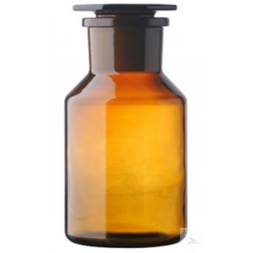 Chai nâu nút mài 60/31 MR nút lục giác 1000ml DINLAB-Đức