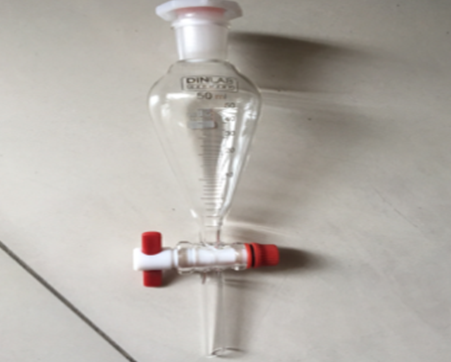 Bình chiết lắng gạn, khóa nhựa, kẻ vạch 1000ml SJ 29/32 Dinlab