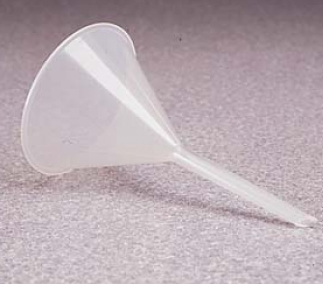 Phễu nhựa PP (thường) 75mm Genlab 2020100013425