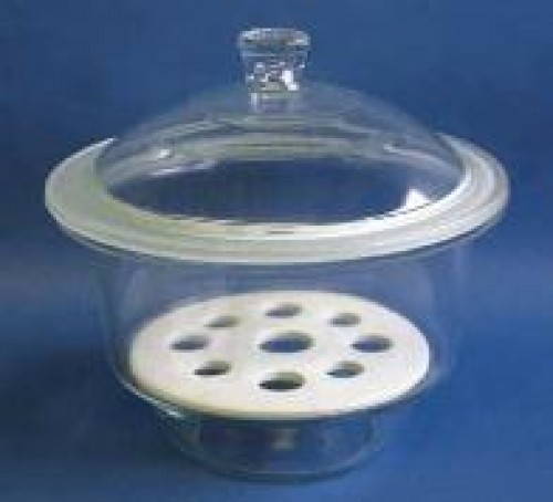 Bình hút ẩm thủy tinh phi 120 mm Trung Quốc TT0400