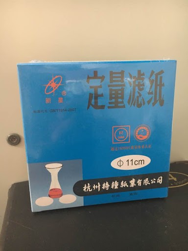 Giấy lọc định lượng phi 9cm Trung Quốc GI0740