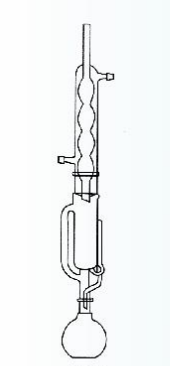 Thiết bị chiết tách soxhlet với sinh hàn bóng Cordial Lab Trung Quốc 1791