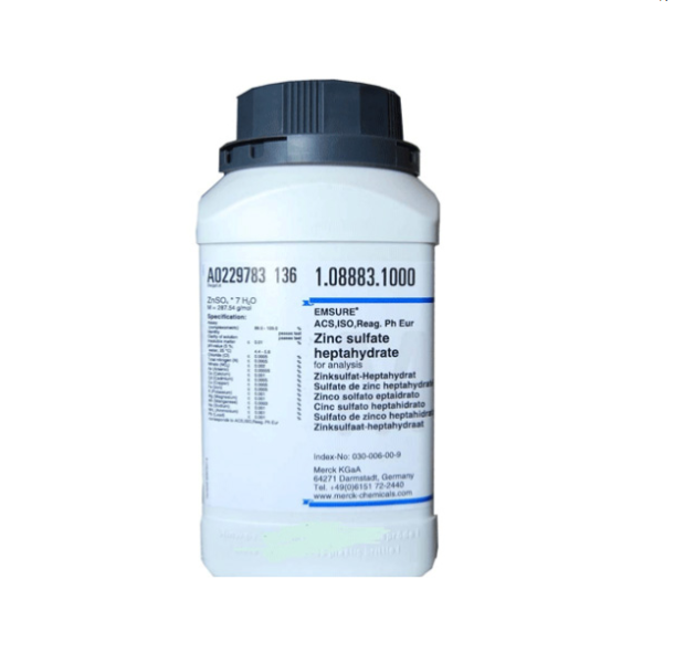 Zinc sulfate heptahydrate for analysis EMSURE® ACS,ISO,Reag. Ph Eur 1kg Merck 1088831000