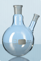 Bình cầu đáy tròn, 2 Cổ NS29/32, 14/23 2000ml Duran-Đức 241836306