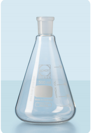 Bình tam giác cổ mài, 29/32, 50ml chưa có nút Duran 241931906