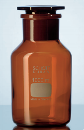 Chai nâu cổ mài nút thủy tinh MR 2000ml Duran 211886305