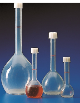 Bình định mức nhựa 50ml, nắp vặn Kartell K2490