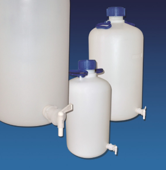 Bình nhựa có van, 10lit HDPE Kartell K1662