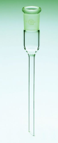 PYREX Co nhận thẳng 180mm 24/29, bằng thủy tinh Scilabware RA1/23