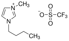1-Butyl-3-methylimidazolium trifluoromethanesulfonate high purity 25g Merck 4910240025