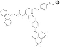Fmoc-Glu(Wang resin)-ODmab (100-200 mesh) 1g Merck 8560220001