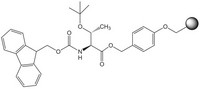 Fmoc-Thr(tBu)-Wang resin LL (100-200 mesh) Novabiochem® 1g Merck 8561170001