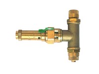 Pressure safety device 0.5 bar with 2 tube connections (6x8 mm) Merck 9671009004