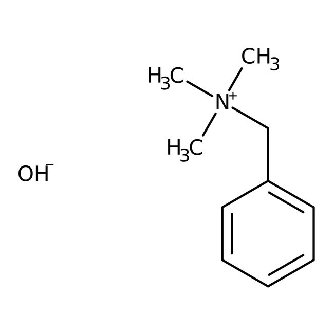 Benzyltrimethylammonium hydroxide, 40 wt% solution in methanol 250 ml Acros 106202500