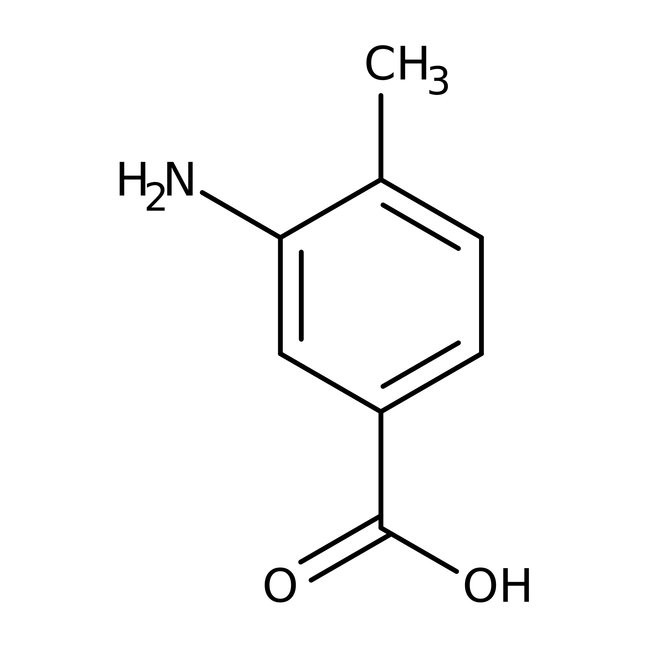 3-Amino-4-methylbenzoic acid, 99% 5g Acros 103980050