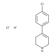4-(4-Chlorophenyl)-1,2,3,6-tetrahydropyridine hydrochloride, 97% 25g Acros 109930250