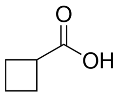 Cyclobutanecarboxylic acid, 98% 100g Acros 110901000