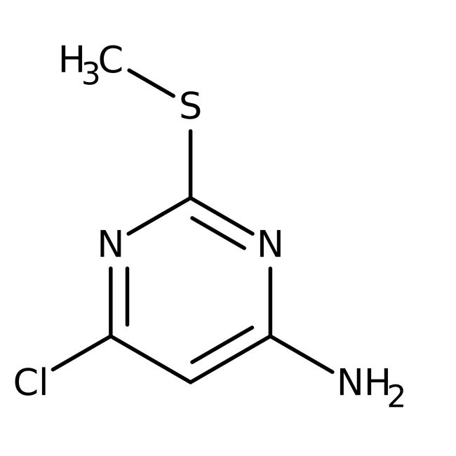 4-Amino-6-chloro-2-methylmercaptopyrimidine, 97% 1g Acros 103390010