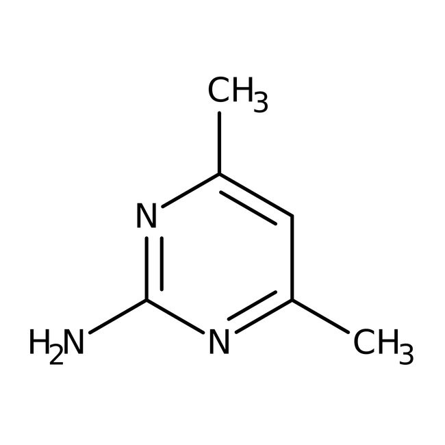 2-Amino-4,6-dimethylpyrimidine, 98% 100g Acros 103591000