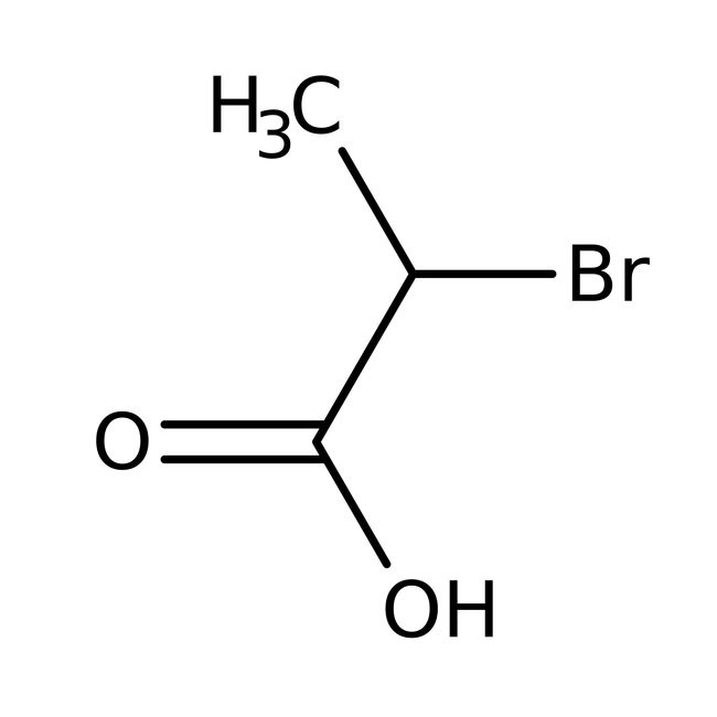 DL-2-Bromopropionic acid, 99%, 1kg, Acros 107350010