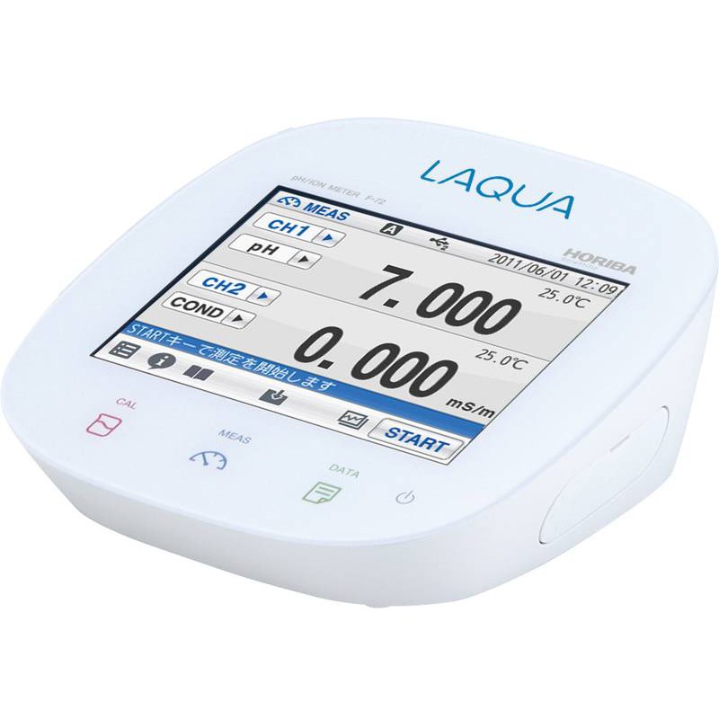 Máy đo pH/ ORP/ Ion/ Nhiệt độ/ Độ mặn/ Độ dẫn/ Điện trở/ TDS để bàn F-74BW-G Horiba