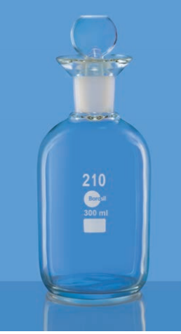 Chai BOD nắp nhựa 300ml Borosil 1250022