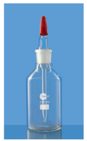 Chai nhỏ giọt màu trong 125ml Borosil 1640017