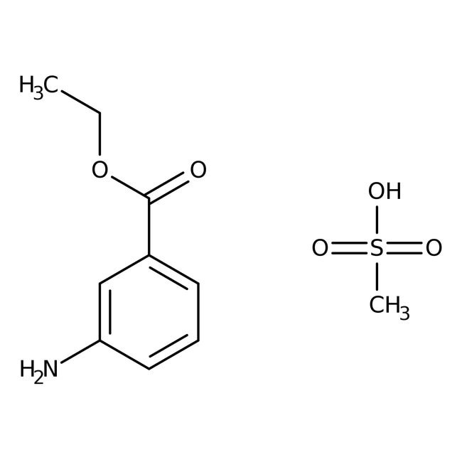 Ethyl 3-aminobenzoate, methanesulfonic acid salt, 98%, 50g Acros 118000500