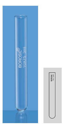 Ống nghiệm không vành 13 x 100 mm Borosil 9820U02