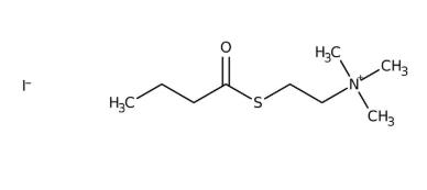 S-Butyrylthiocholine iodide, 98%, 100 g, Acros 108151000