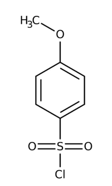 4-Methoxybenzenesulfonyl Chloride 99%, 25g Acros 125730250