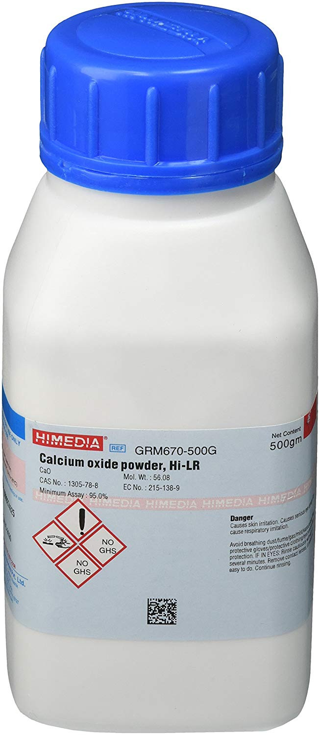 Calcium oxide powder, Hi-LRTM GRM670-500G Himedia