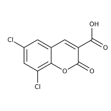 6,8-Dichloro-2-oxo-2H-chromene-3-carboxylic acid, ≥95% 1g Maybridge BTB01254DA