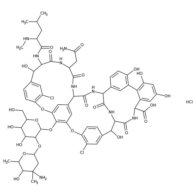 Vancomycin hydrochloride, from Streptomyces orientalis 1g Bioreagents BP2958-1